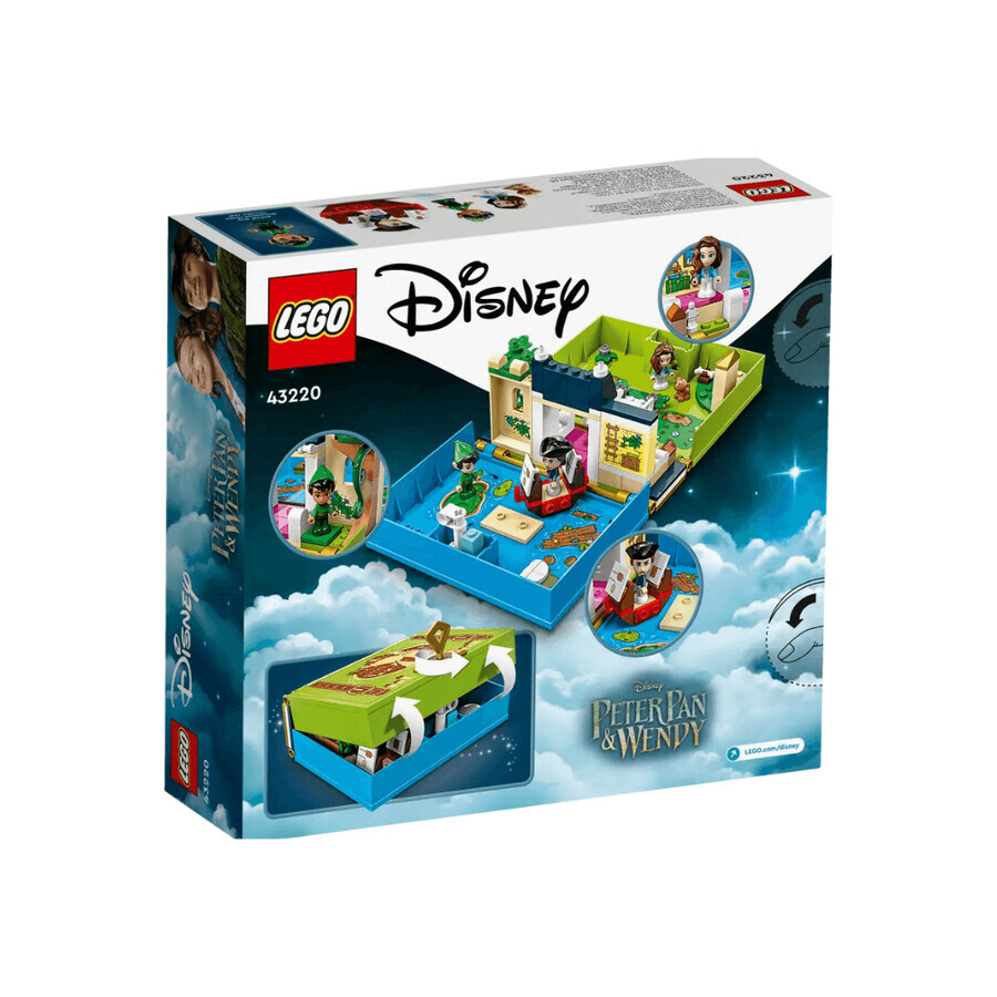 Aventura din cartea de povesti a lui Peter Pan si a lui Wendy Lego Disney, 5 ani+, 43220, Lego