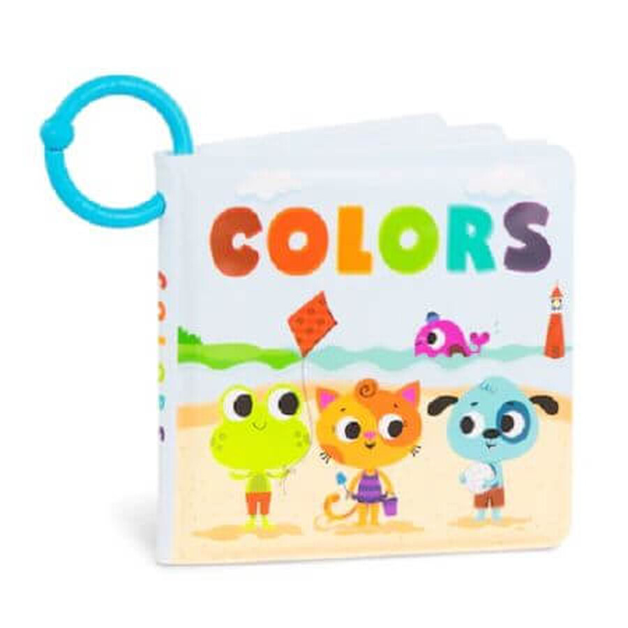 Carte educativa de baie Culorile, +6 luni, BToys