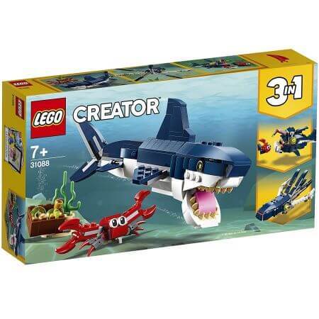 Creaturi marine din adancuri Lego Creator, +7 ani, 31088, Lego