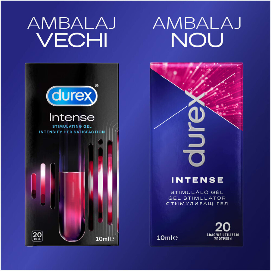 Orgasmic Intense Gel, 10 ml, Durex