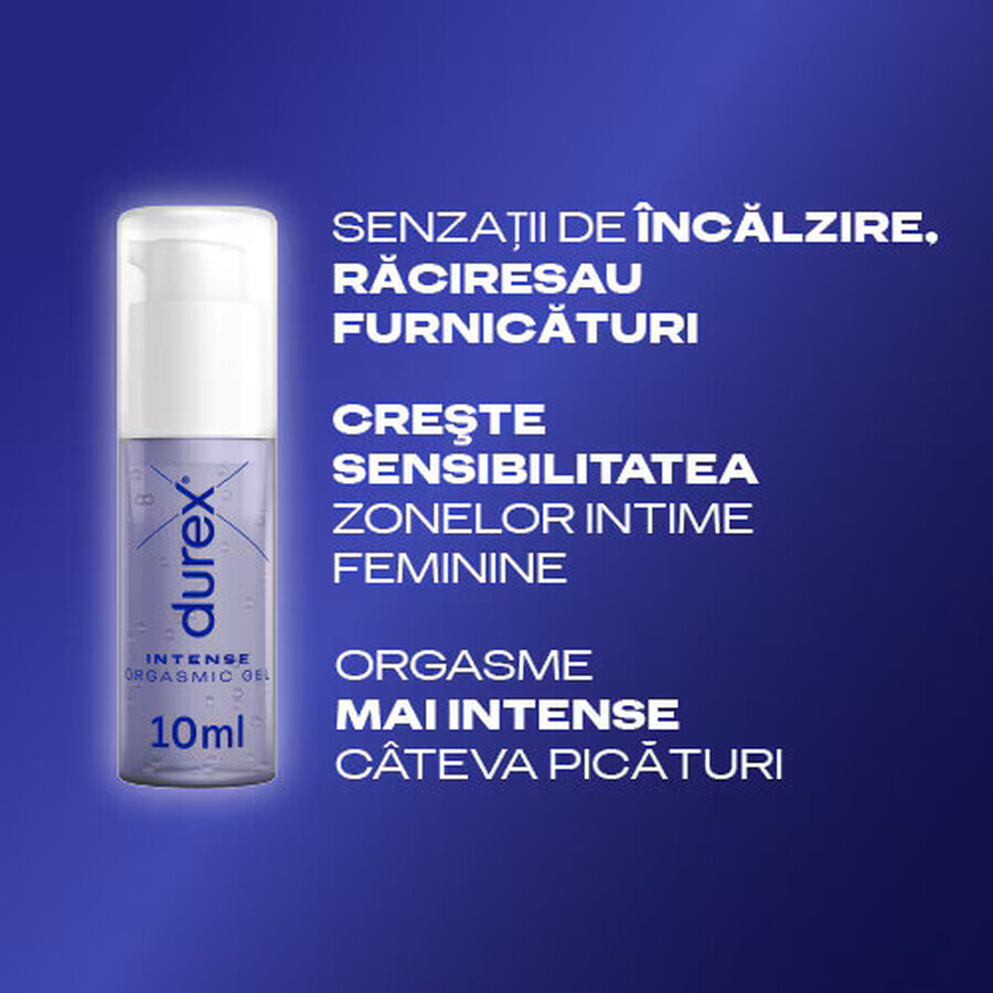 Orgasmic Intense Gel, 10 ml, Durex