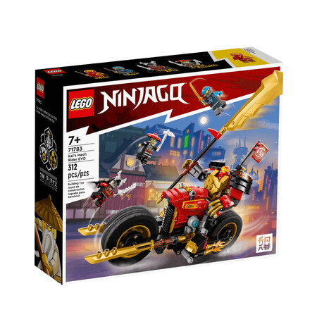 Motocicleta robot EVO a lui Kai Lego Ninjago, 7 ani+, 71783, Lego