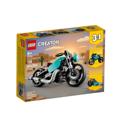 Motocicleta vintage Lego Creator, 8 ani+, 31135, Lego