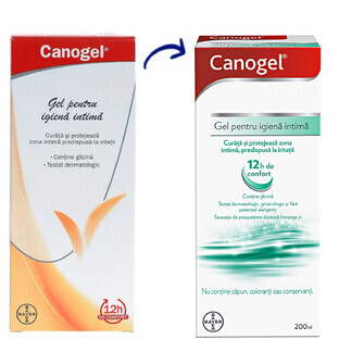 Canogel intimate hygiene gel, 200 ml, Bayer