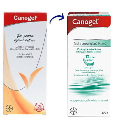 Canogel, 200 ml, gel igiena intima, Bayer