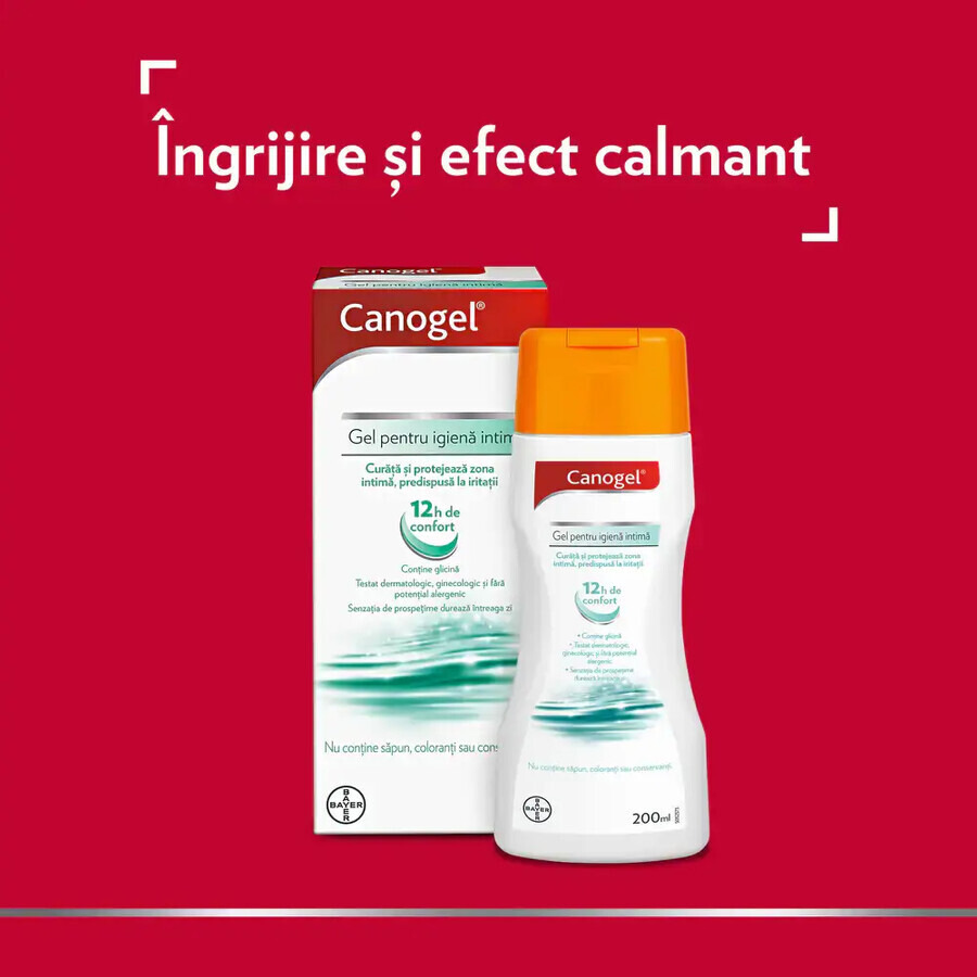 Gel igienă intimă Canogel, 200 ml, Bayer