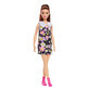 Papusa Barbie Fashionista, Rochie cu imprimeu floral, Barbie