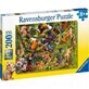 Puzzle animale in padurea tropicala, 8 ani+, 200 piese, Ravensburger