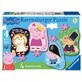 Puzzle Peppa Pig, 4 bucati, Ravensburger