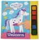 Carticica de colorat si pictat cu degetul, 3 ani+, Unicorn, Buddy &amp; Barney