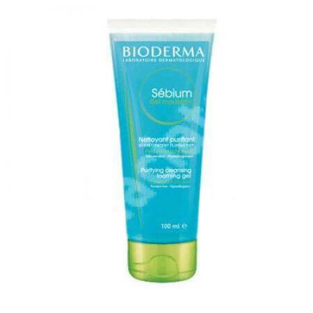 Gel spumant Sebium, 100 ml, Bioderma