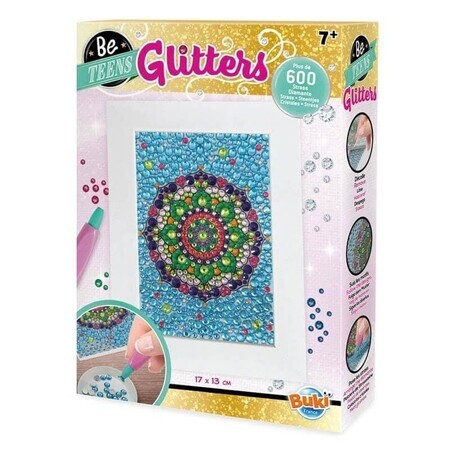Set de creatie Glitters Madala, + 7 ani, Buki