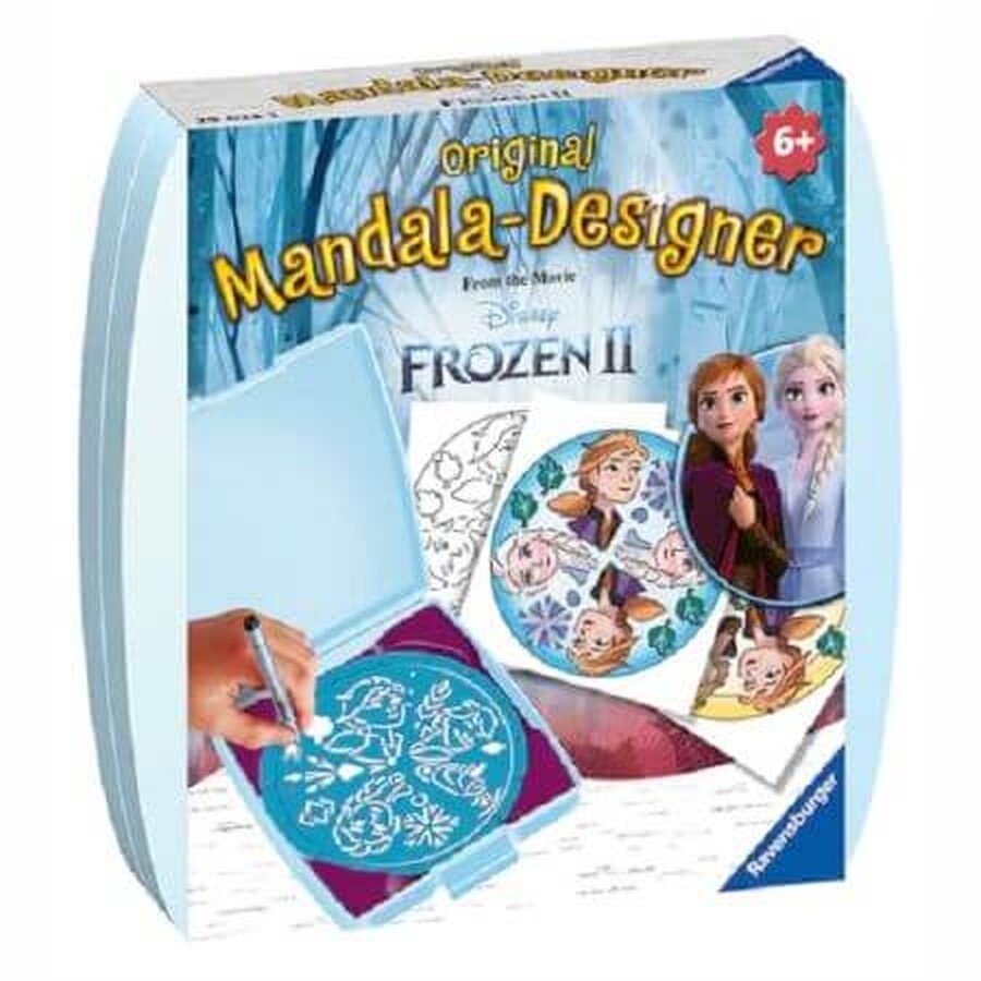 Set de creatie mini mandala Frozen, +6 ani, Ravensburger