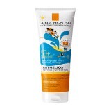 Gel-fluid de protecție solară cu aplicare pe pielea umedă sau uscată SPF 50+ Anthelios Wet Skin Dermo Pediatrics, 250 ml, La Roche-Posay