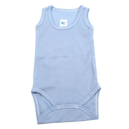 Maiou Body Rib, 12-18 luni, Bleu, Baltic Bebe