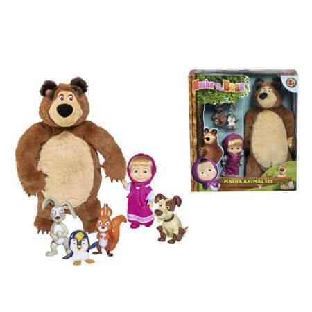 desene cu masha și ursul în română Masha si Ursul de plus, + 3 ani, Masha and the Bear