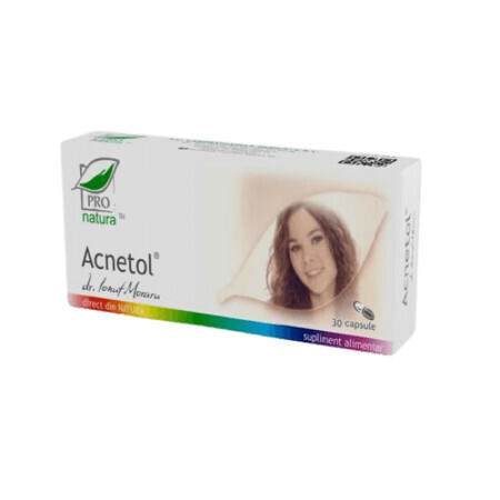 Acnetol, 30 capsule, Pro Natura