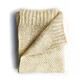 Paturica tricotata din bumbac Moss, 80x100 cm, Burro, Tuxi Brands