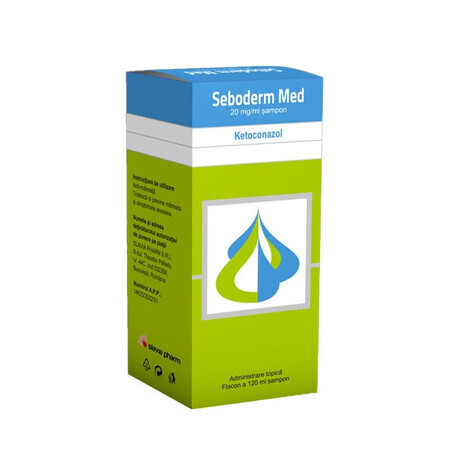 Seboderm Med 20 mg/ml x 120 ml, Slavia Pharm