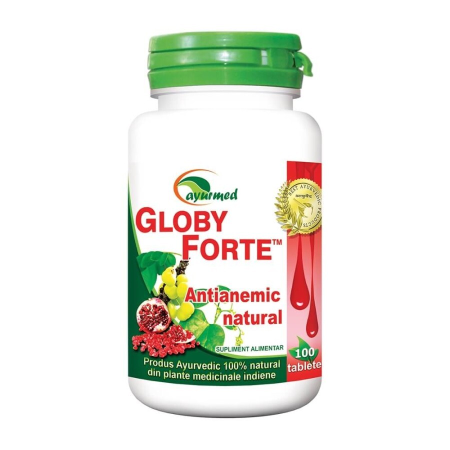 Globy Forte, 100 tablete, Ayurmed recenzii