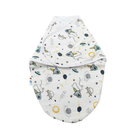 Baby swaddle system, 3-6 months, Planets, Baltic Baby