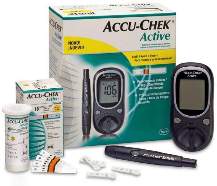 teste accu chek active dr max Glucometru Accu-Chek Active, Roche