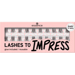 Gene false Lashes To Impress, 07 - Bundled Single, 20 de bucati, Essence