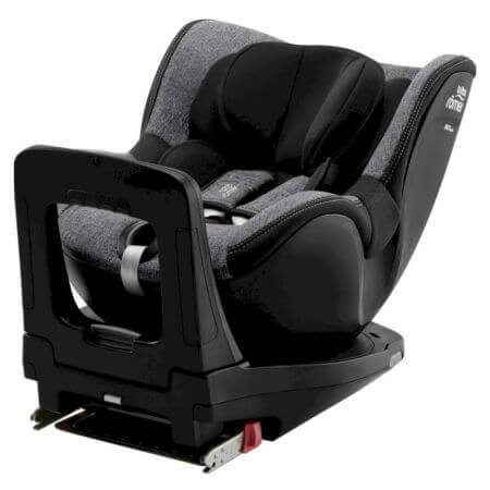 scaun auto britax romer dualfix i size Scaun auto rotativ pentru copii Dualfix I-Size, 40-105 cm, Graphite Marble, Britax Romer
