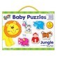 Set 6 Baby Puzzle Animale din jungla, 2 piese, Galt
