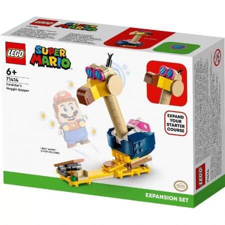 Set de extindere Bataia de cap a lui Conkor Lego Super Mario, +6 ani, 71414, Lego