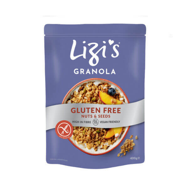 Granola fara gluten cu nuca de cocos, 400 g, Lizi\'s