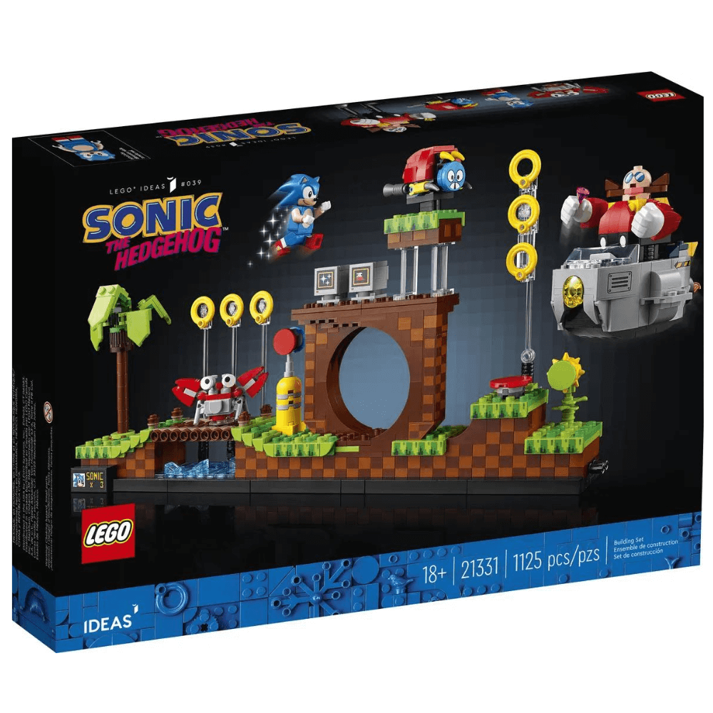 Sonic the Hedgehog – Dealul verde, 18+, 21331, Lego Sonic