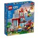 Statie de pompieri Lego City, +6 ani, 60320, Lego