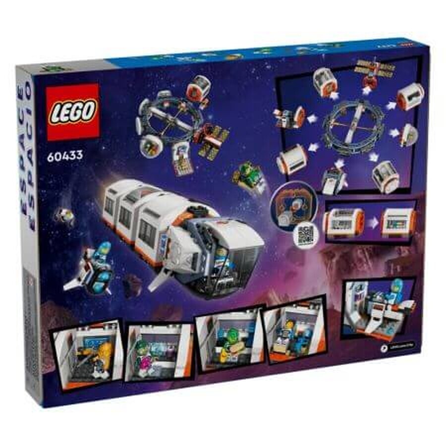 Stazione spaziale modulare, +7 anni, 60433, Lego City