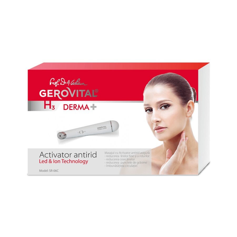 Activator antirid Gerovital H3 Derma+, SR-06C, Farmec