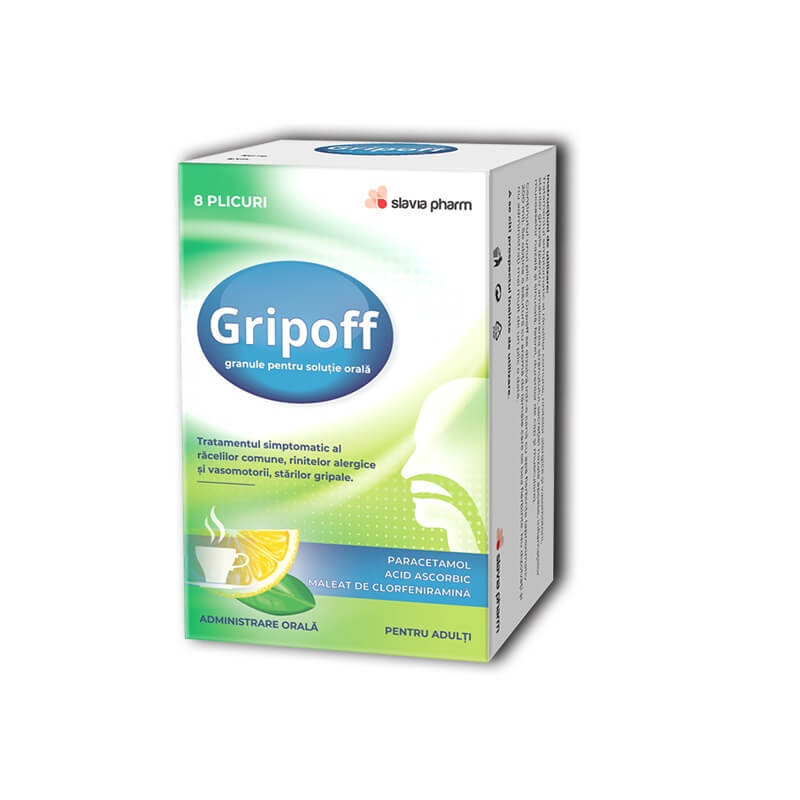 Gripoff, 8 plicuri, Slavia Pharm