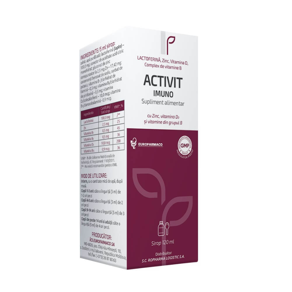 Activit Imuno sirop, 120 ml, Eurofarmaco