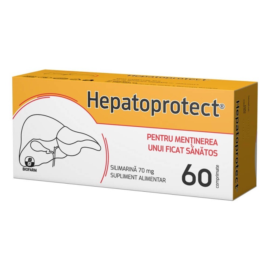 Hepatoprotect, 60 comprimate, Biofarm