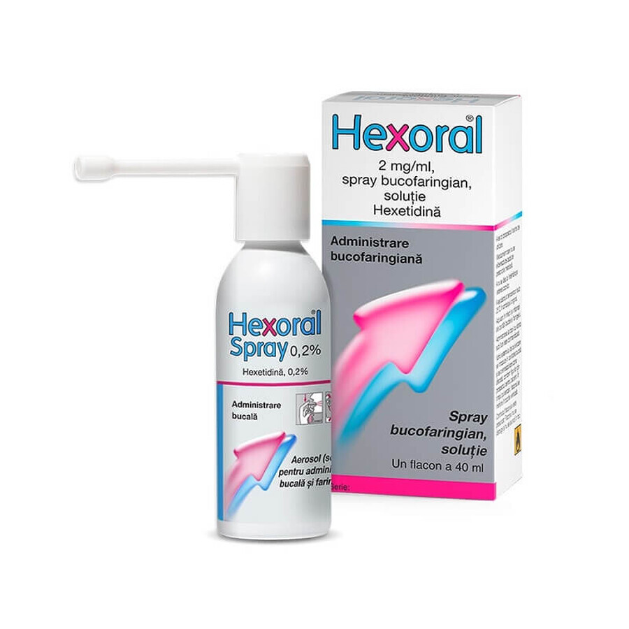 Hexoral spray 2mg, 40 ml, Johnson&Johnson