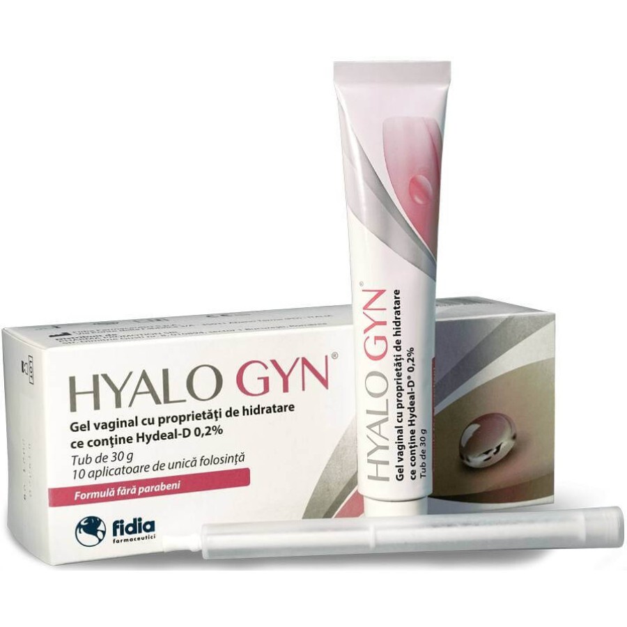 Hyalogyn Gel 30 g, 10 aplicatoare, Fidia Farmaceutici recenzii