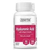 Hyaluronic Acid cu Collagen Complex, 30 capsule, Zenyth