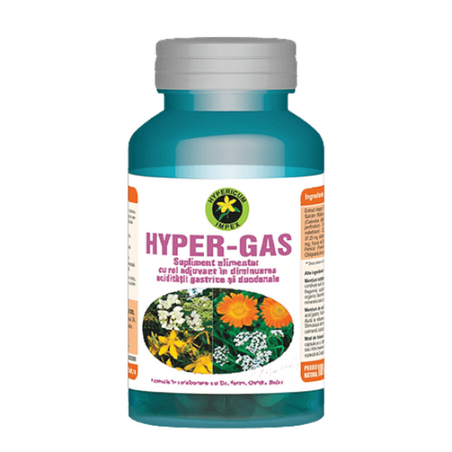 Hyper-Gas, 60 capsule, Hypericum