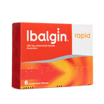 Ibalgin Rapid 400 mg, 6 compresse, Sanofi