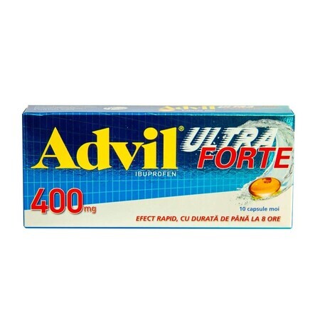 Advil Ultra Forte 400 mg, 10 capsule, Gsk