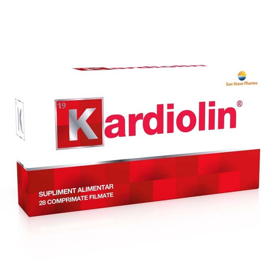 Kardiolin, 28 comprimate filmate , Sun Wave Pharma recenzii