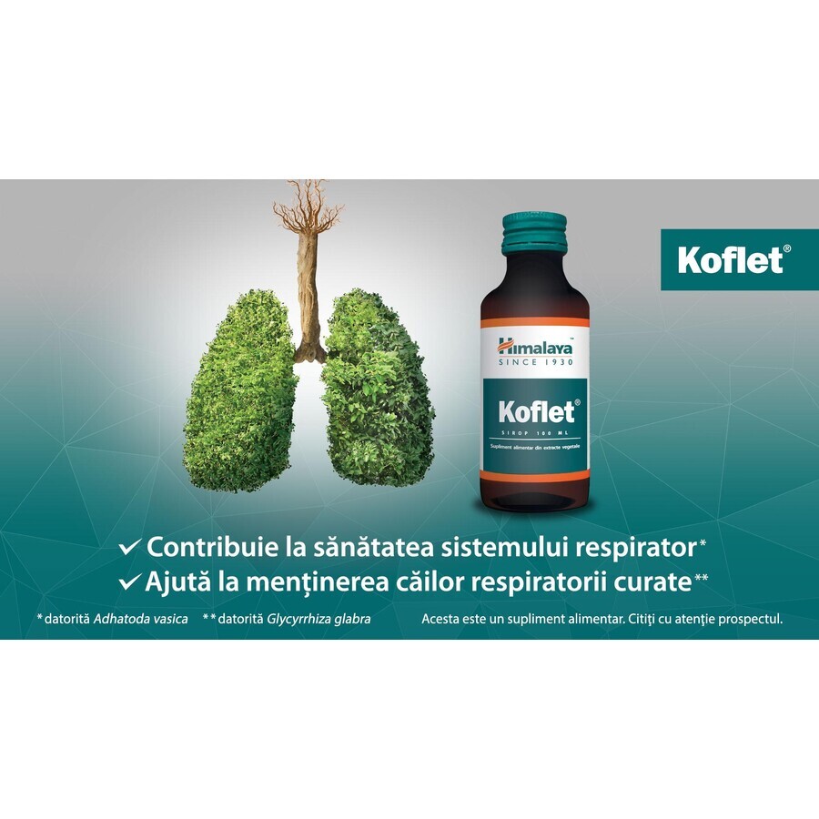 Koflet Sirop, 100 ml, Himalaya