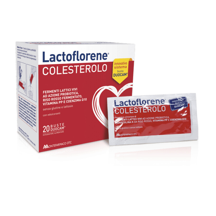 Lactoflorene Colesterolo, 20 plicuri, Montefarmaco