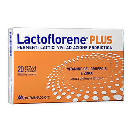 Lactoflorene Plus, 20 capsule, Montefarmaco