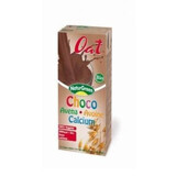 Lapte Bio din ovaz cu cacao si calciu marin, 200 ml, Naturgreen