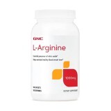 L-Arginina 1000 mg 90 tablete, GNC